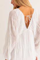 AUGUSTA BABYDOLL DRESS - Ecozini