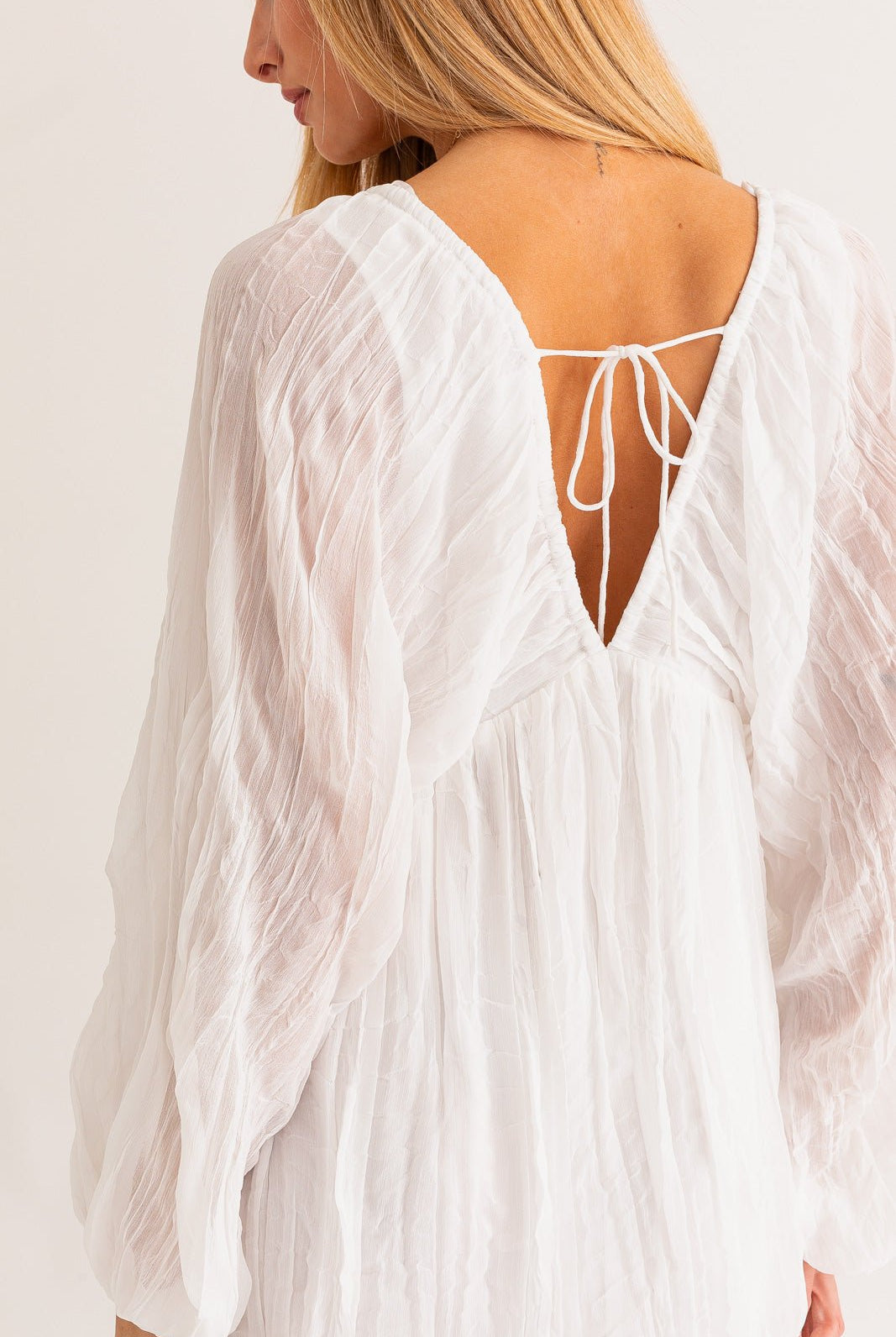 AUGUSTA BABYDOLL DRESS - Ecozini