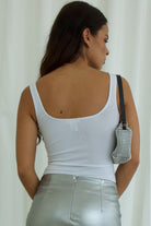 AURA SQUARE NECK TANK BODYSUIT - Ecozini