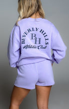 BEVERLY HILLS CREW FLEECE PULLOVER - Ecozini