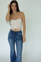 GET FAMOUS HIGH RISE SUPER FLARE JEAN - Ecozini