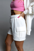 COURT FLEECE CARGO SHORT - Ecozini