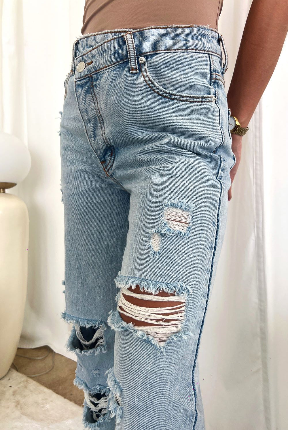 CROSS MY HEART JEAN - Ecozini