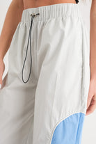 DELILAH COLOR BLOCK TRACK PANT - Ecozini