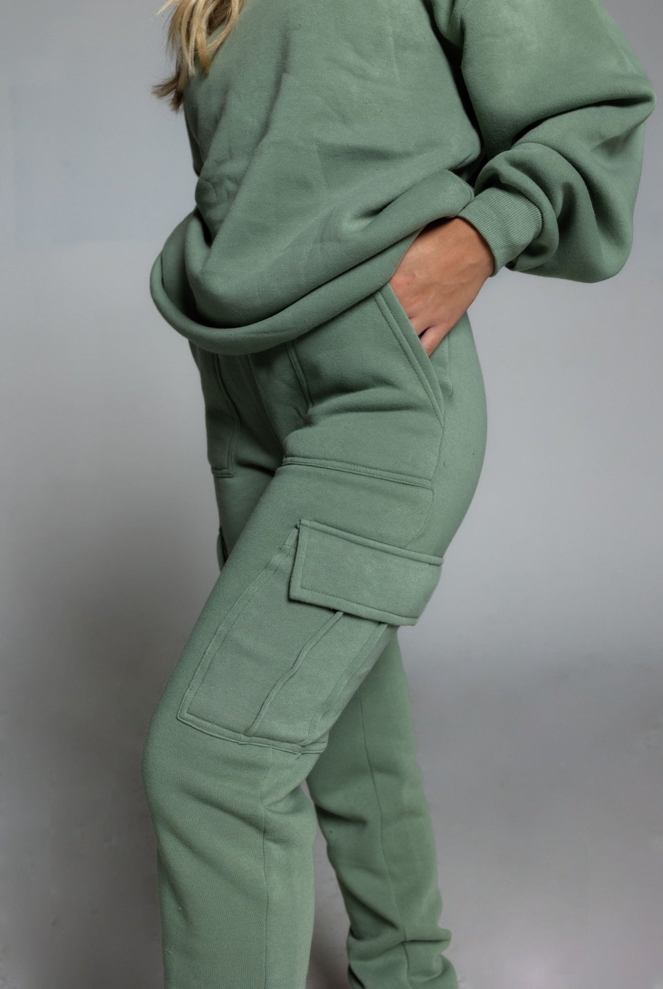 EASY STREET FLEECE CARGO JOGGERS - Ecozini