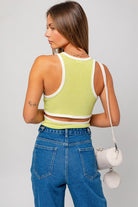IZZY CONTRAST TANK - Ecozini