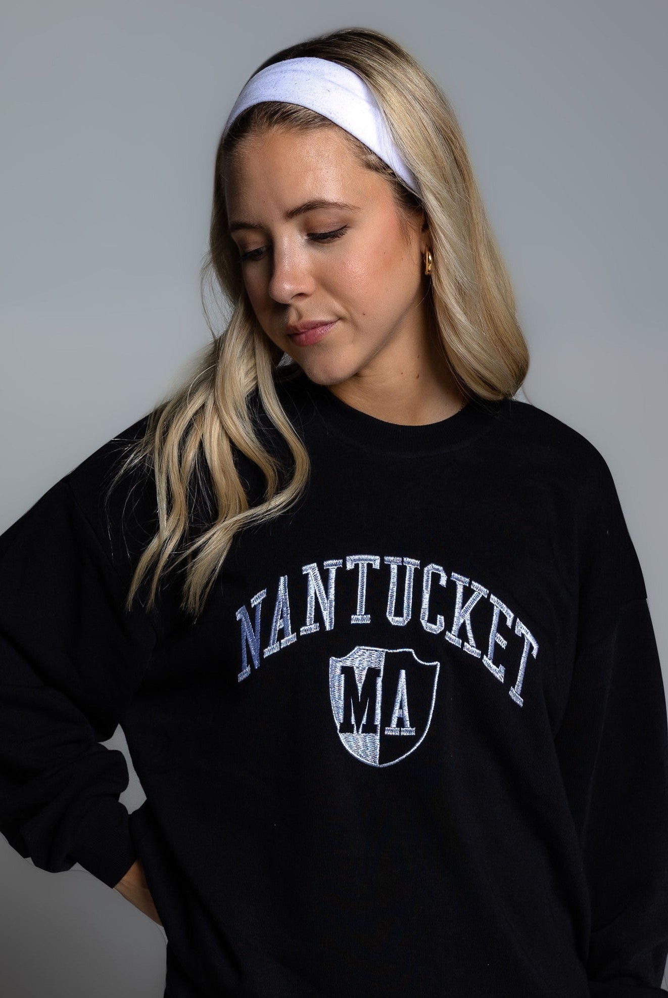 NANTUCKET CREW FLEECE PULLOVER - Ecozini