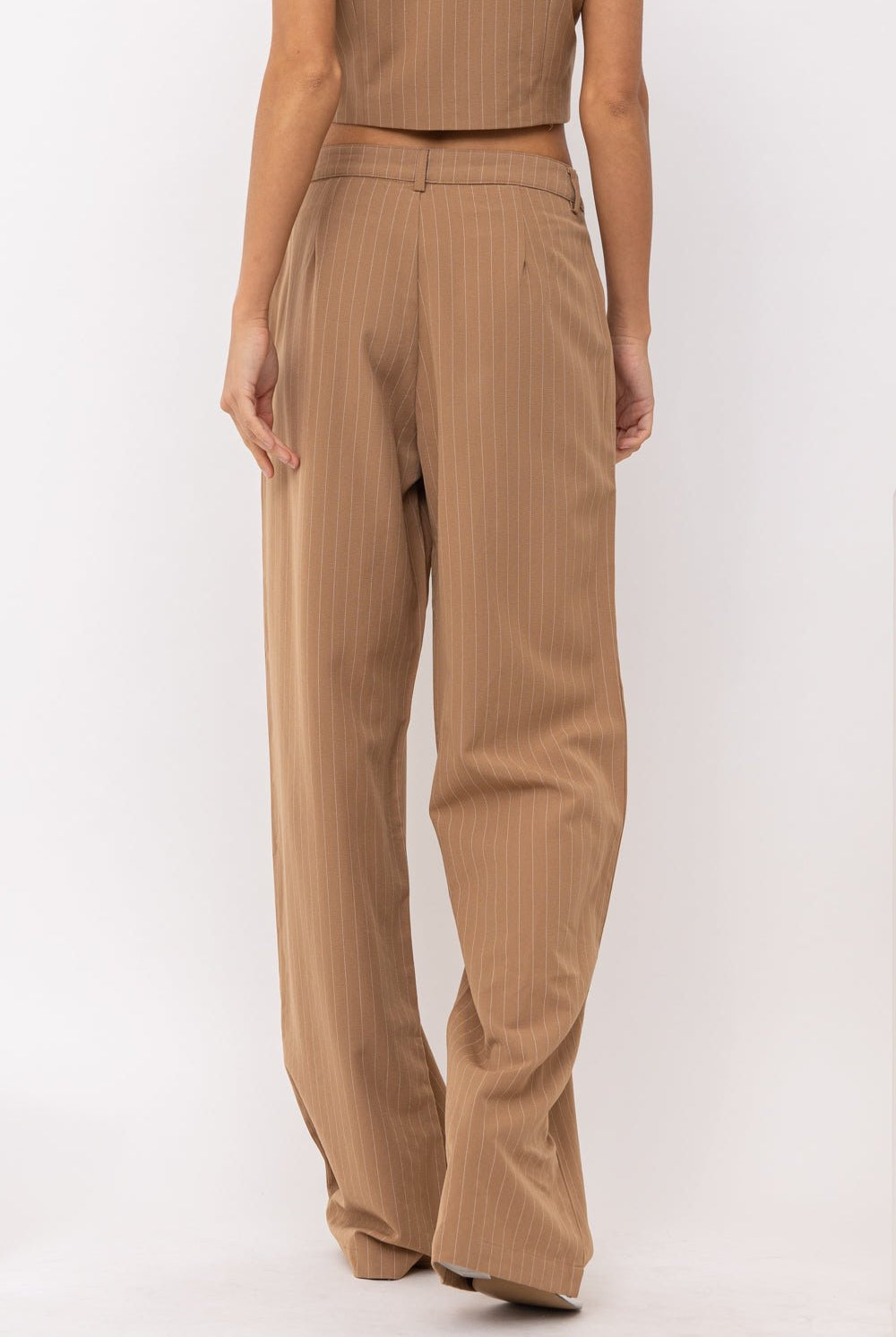PENNY PINSTRIPE TROUSER PANT - Ecozini